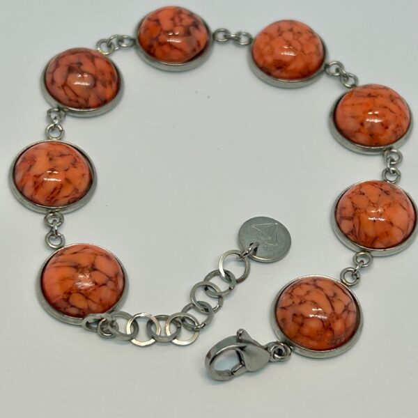 Bracciale Sphere stone corallo - immagine 2