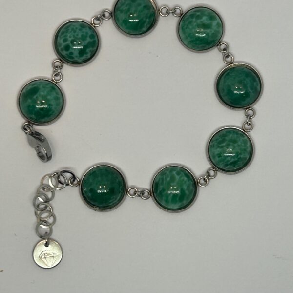 Bracciale Sphere stone malachite - immagine 2