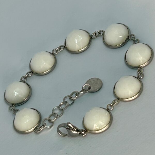 Bracciale Sphere crystal bianco - immagine 2