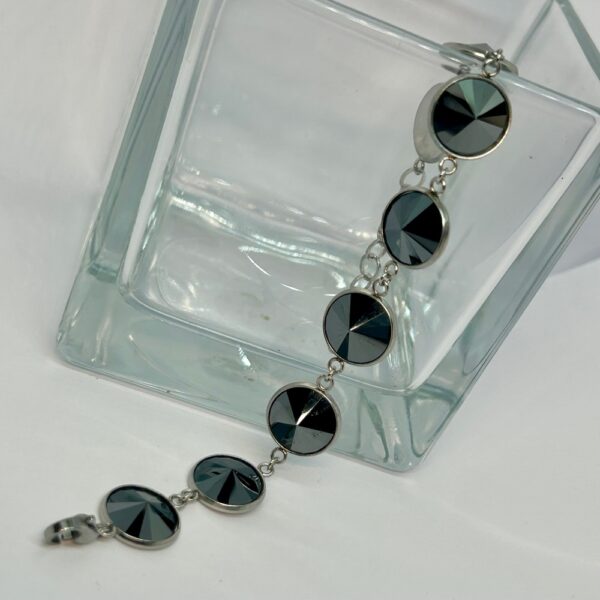 Bracciale Sphere crystal ematite - immagine 2