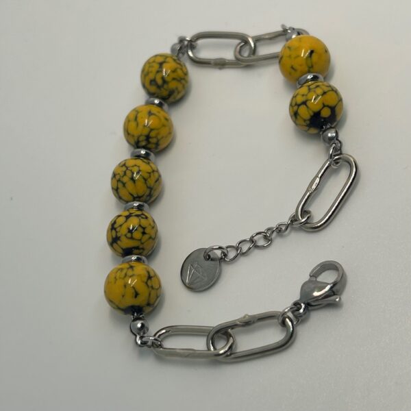 Bracciale Earth giallo - immagine 2